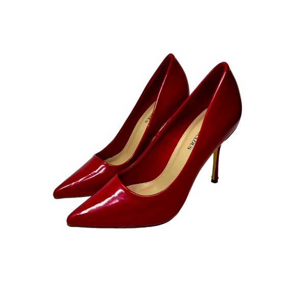 Justfabulous | Red 4” Heels | Pumps | Size 7 | NWOT - Picture 2 of 8